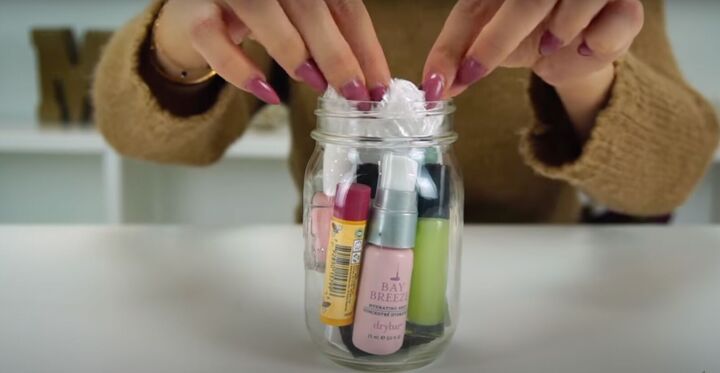 how to easily make a homemade spa in a jar gift for valentine s day, Spa in a jar ideas