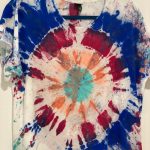 how to make a tie dye shirt using chalk paint