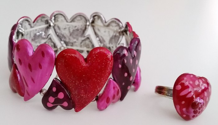 easy diy valentine jewellery set refashion