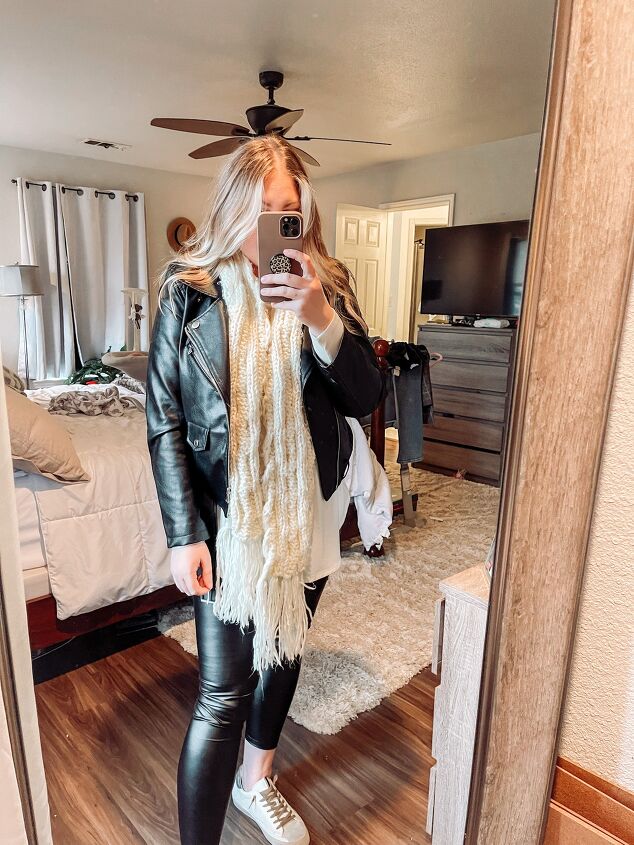 my top faux leather legging looks