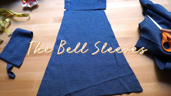 how to make a bell sleeve top from scratch in 6 simple steps, How to make a bell sleeve pattern