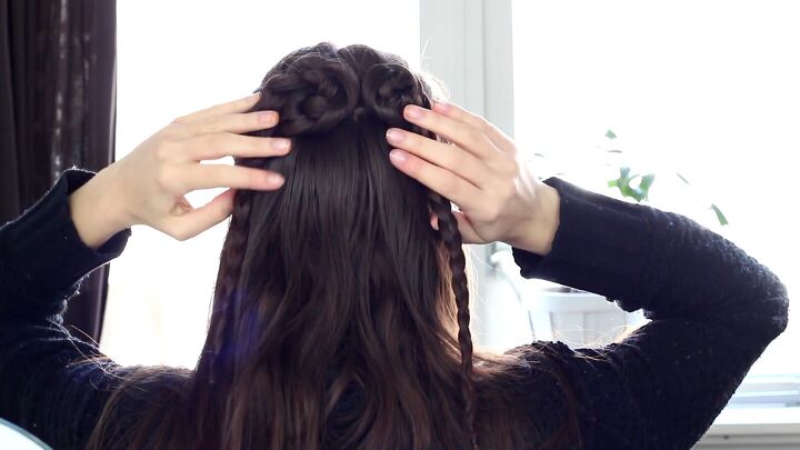how to do a cute easy heart braid in your hair for valentine s day, How to create a heart shaped braid