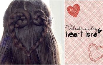 How to Do a Cute & Easy Heart Braid in Your Hair for Valentine's Day
