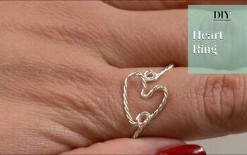 How to Make Adorable Wire Heart Rings - Perfect For Valentine's Day