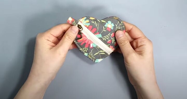 want to sew a valentine s day gift try this mini heart pouch tutorial, How to sew a heart shaped pouch or purse