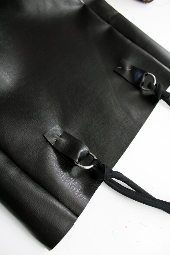 how to make a leather bag diy leather tote purse