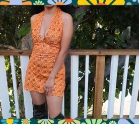 How to Make a 1970s-Inspired DIY Crop Top & Skirt Without a Pattern