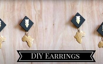 How to Make Africa Earrings in 3 Quick & Easy Steps