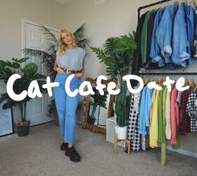 16 cute casual first date outfits for any kind of date, What to wear on a date to a cat cafe