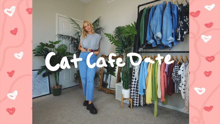 16 cute casual first date outfits for any kind of date, What to wear on a date to a cat cafe