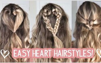 3 Cute Heart Hairstyles You Can Easily Create This Valentine's Day