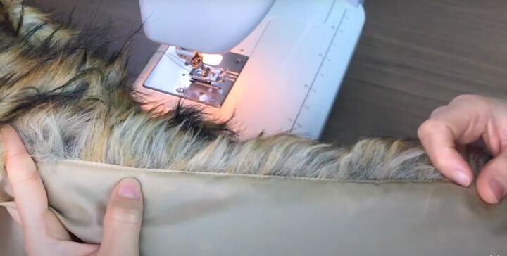 how to make a faux fur vest pattern sewing tips detailed tutorial, How to sew with faux fur