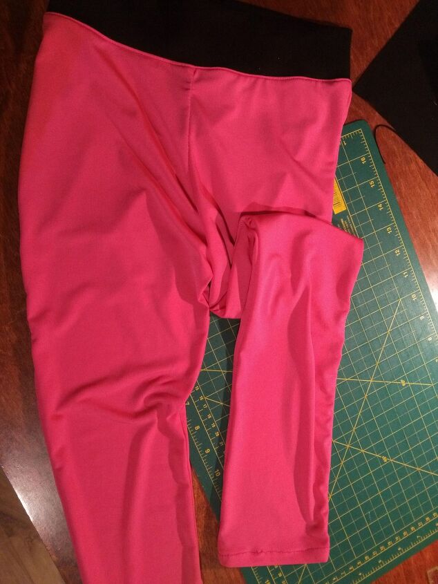 sew leggings from an existing pair, Finished leggings