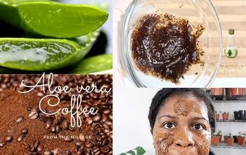 How to Make a Simple Aloe Vera & Coffee Face Mask - Natural Skincare