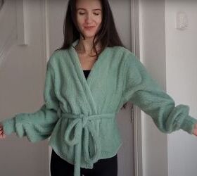 How to Make a Cozy DIY Wrap Cardigan 