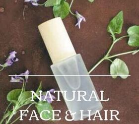 DIY Natural Face and Hair Wash With Violets