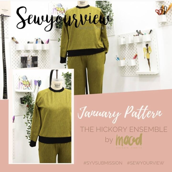 sewyourview the hickory ensemble a collaboration with mood fabrics