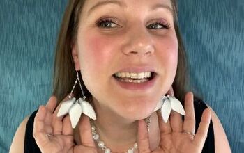 How to Make Cute DIY Pinched Leather Earrings