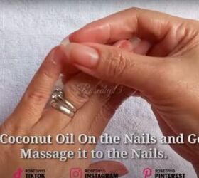 6 easy home remedies to make nails grow faster stronger, Applying coconut oil to nails