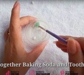 6 easy home remedies to make nails grow faster stronger, Mixing baking soda and toothpaste