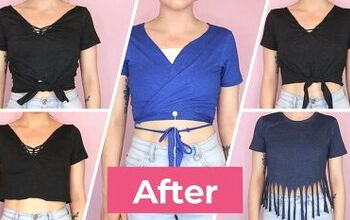 5 Ways to Make a DIY Crop Top From a T-Shirt: Easy No-Sew Tutorial
