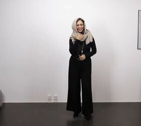 how to style shawl with belt