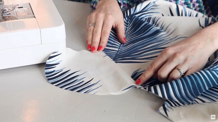 how to sew a pocket in a skirt or dress in 5 simple steps, How to understitch a pocket