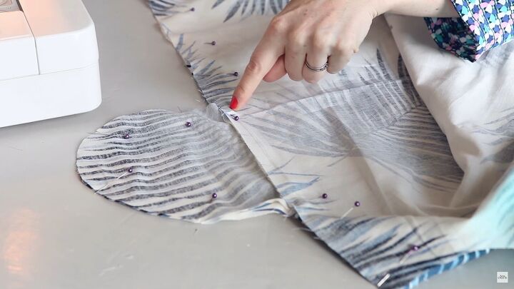 how to sew a pocket in a skirt or dress in 5 simple steps, How to sew inseam pockets