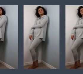how to sew a hoodie jumpsuit loungewear set without a pattern, DIY lounge set