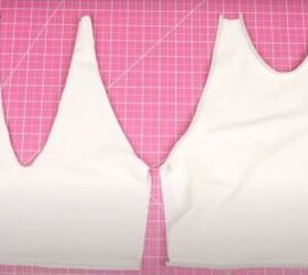 how to sew a diy high neck bikini top high waisted bikini bottoms, Make your own bikini top