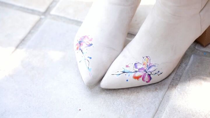 can you put temporary tattoos on clothing let s find out, Temporary tattoos on shoes