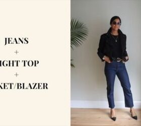 how to repeat outfits 6 ways to get more wear from your wardrobe, Jeans top and jacket outfit formula