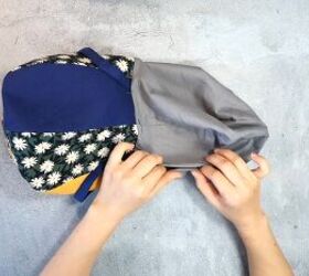 how to make a cute diy hexagon bag step by step sewing tutorial, Sewing the gap in the lining closed