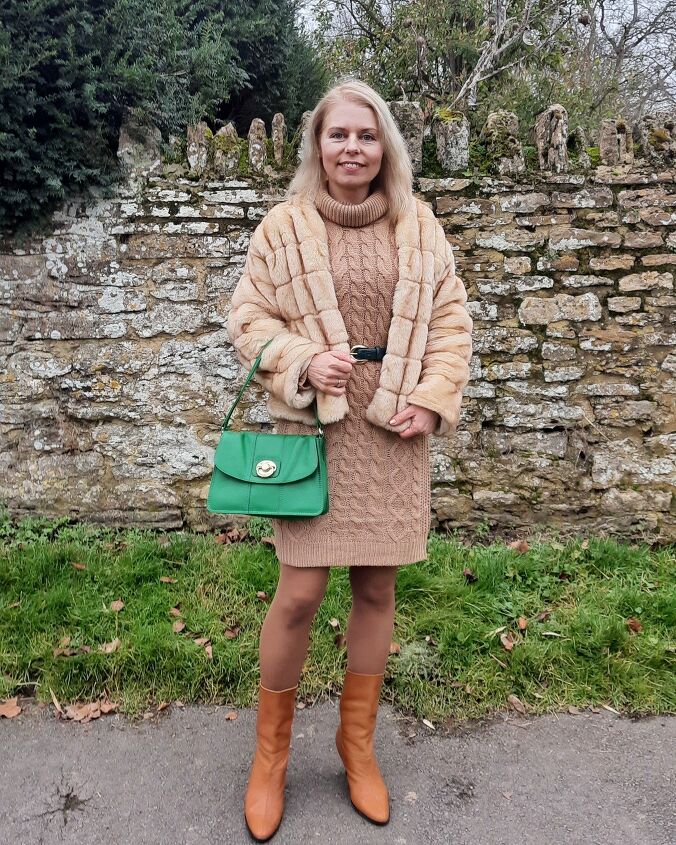 how to wear browns in three simple and stylish ways, Match brown with green