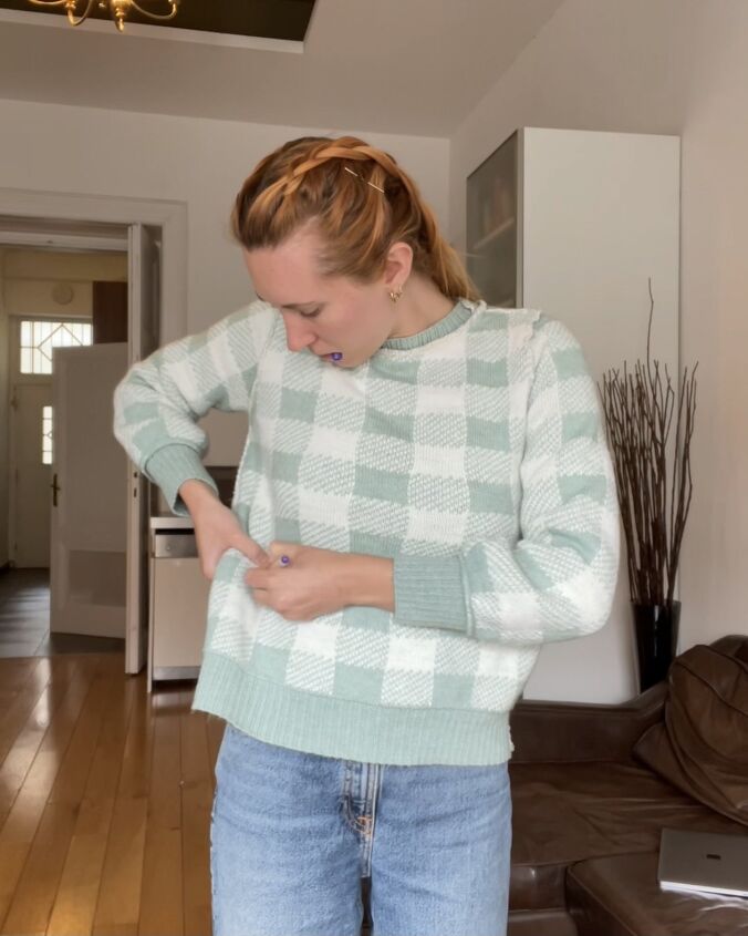 Frumpy Top From Frumpy Sweater To Chanel-Inspired Top | Upstyle