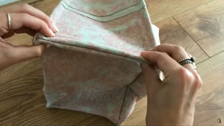 how to sew a tote bag cute pink dior book tote dupe, Topstitching all the seams