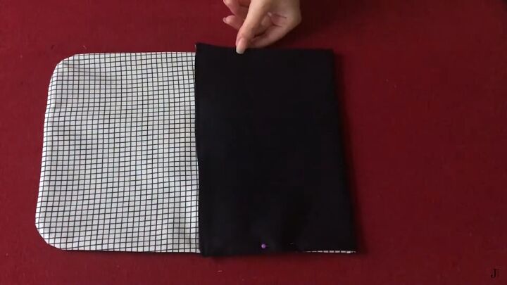 how to make a simple diy fabric clutch bag, How to make a clutch bag out of fabric