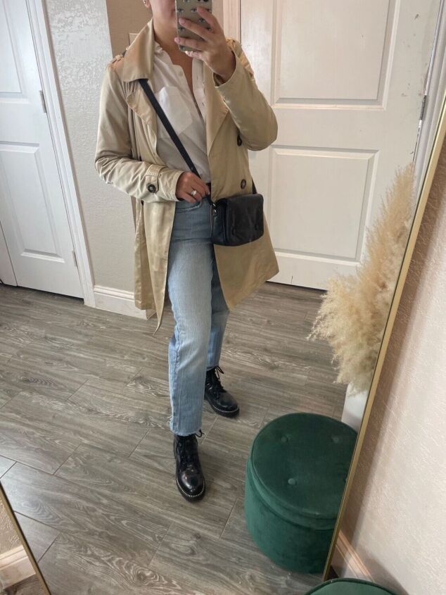 trench coat styling