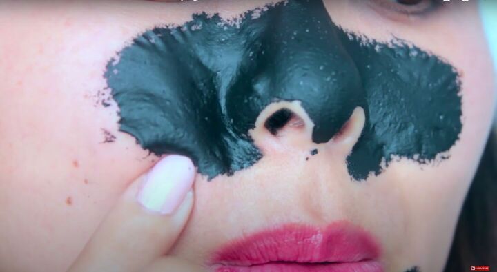 how to make a charcoal blackhead remover mask with elmer s glue, DIY charcoal blackhead peel off mask
