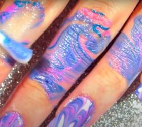 How To Do Water Marble Nails Easily And Get The Best Marble Effect Upstyle 1154