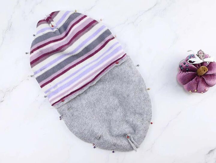 how to sew a reversible fleece hat pattern and tutorial