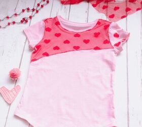 How to Make a DIY Valentine’s Day T-shirt With Sweetness and Lace