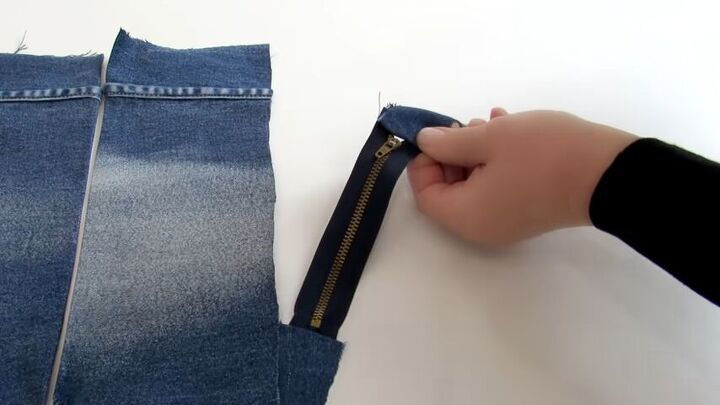 how to make a cute diy wrist wallet out of old jeans, Make your own wrist wallet