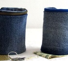 how to make a cute diy wrist wallet out of old jeans, DIY wrist wallets