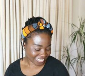 How to Make a Knot Headband Out of Scrap Fabric Pieces