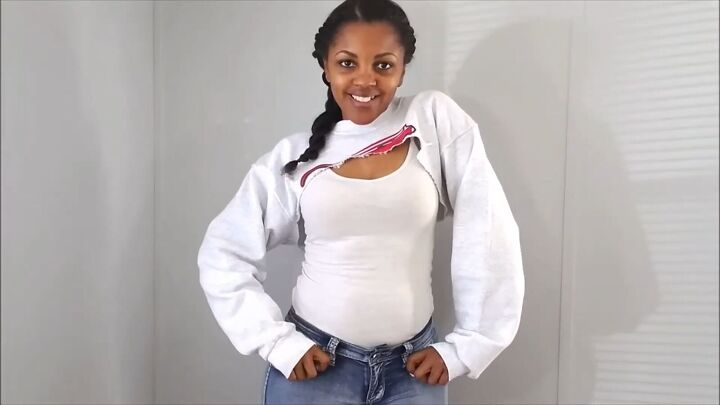 how to make a cute crop top sweater in 5 simple steps, How to make a crop top sweater