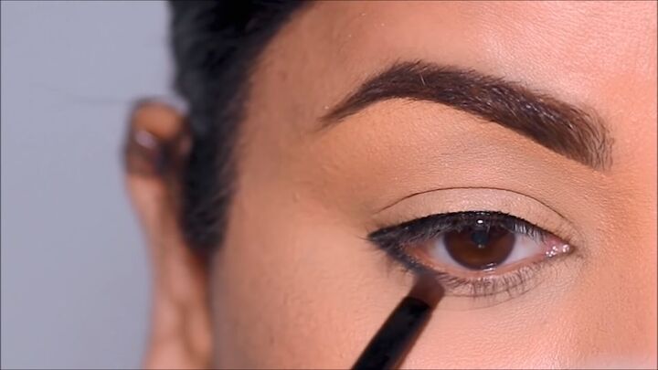 why puppy eyeliner works for hooded eyes how to do it, Puppy eyeliner technique