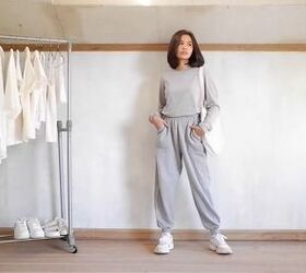 22 basic neutral outfits that still look stylish in 2022, Comfy neutral color outfit ideas