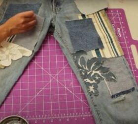 how to patchwork 7 expert tips on patchworking like a pro, Cutting pieces of fabric to add patchwork
