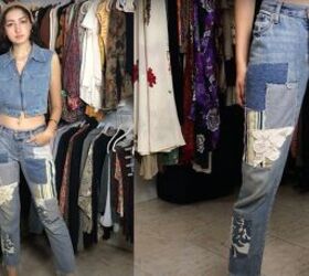 how to patchwork 7 expert tips on patchworking like a pro, DIY patchwork jeans